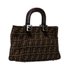 Fendi Small Zucca Canvas Twins Tote Secondhand