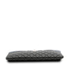 Chanel Large Bicolor Quilted Leather Pearl O Case Clutch Secondhand