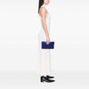 Chanel CC Quilted Lambskin Double Zip Pouch Secondhand