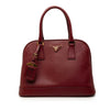 Prada Medium Saffiano Lux Open Promenade Satchel Secondhand