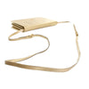 Prada Metallic Saffiano Wallet on Strap Secondhand
