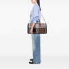 Burberry Giant Check Coated Canvas Travel Bag Secondhand