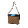 Louis Vuitton Monogram Reverse and Epi Printed Kabuki Masks Pochette Secondhand