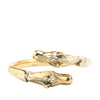 Secondhand Hermès Gold Plated Cheval Double Horse Bangle