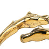 Secondhand Hermès Gold Plated Cheval Double Horse Bangle