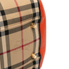 Burberry Small Haymarket Check Canvas and Leather Canterbury Tote Secondhand