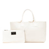 Bottega Veneta Medium Lambskin Intreccio Cabat Tote Secondhand