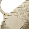 Bottega Veneta Medium Lambskin Intreccio Cabat Tote Secondhand