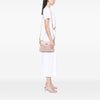 Prada Saffiano Trimmed Tessuto Zip Top Crossbody Secondhand