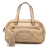 LOEWE Mini Anagram Leather Tassel Handbag Secondhand