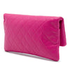 Chanel Quilted Caviar CC Beauty Foldover Clutch Secondhand