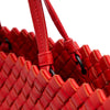 Bottega Veneta Intrecciato Trimmed Bicolor Nappa Satchel Secondhand