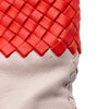 Bottega Veneta Intrecciato Trimmed Bicolor Nappa Satchel Secondhand