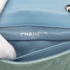 Secondhand Chanel Extra Mini Rectangular Classic Metallic Patent Single Flap