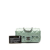 Secondhand Chanel Extra Mini Rectangular Classic Metallic Patent Single Flap