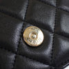 Chanel CC Quilted Lambskin Top Handle Phone Holder with Chain Secondhand