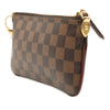Louis Vuitton Damier Ebene Trunks Labels Pochette Milla MM Secondhand