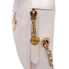 Chanel Quilted Caviar Diamond Clutch With Chain Secondhand