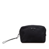 Prada Saffiano Trimmed Tessuto Clutch Secondhand
