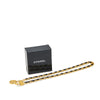 Chanel Gold Plated Medallion Leather Woven Chain Belt Secondhand