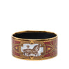 Hermès Extra Wide Enamel Grand Apparat Bracelet 70 Secondhand