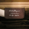 Ferragamo Leather Gancini Ribbon Handbag Secondhand
