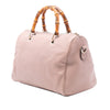 Gucci Medium Calfskin Bamboo Shopper Boston Bag Secondhand