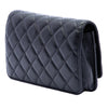 Chanel CC Quilted Aged Calfskin Tassel Wallet On Chain Secondhand