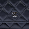 Chanel CC Quilted Aged Calfskin Tassel Wallet On Chain Secondhand