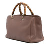 Gucci Medium Calfskin Bamboo Shopper Satchel Secondhand