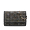Chanel Studded Leather Wallet on Chain Secondhand