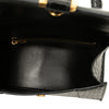 Balenciaga Small Croc Embossed Leather Hourglass Top Handle Bag Secondhand