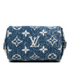 Louis Vuitton Monogram Jacquard Denim Micro Speedy Bag Charm Secondhand
