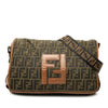 Fendi Zucca Canvas FF Messenger Bag Secondhand