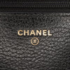 Secondhand Chanel Studded Grained Calfskin Boy Wallet On Chain
