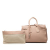 Saint Laurent Small Grained Calfskin Supple Sac De Jour Satchel Secondhand
