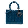 Secondhand Dior Medium Patent Cannage Lady Dior