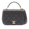 Chanel Mini Quilted Caviar Carry Around Flap Secondhand