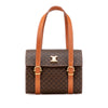 Celine Macadam Coated Canvas Triomphe Blason Handbag Secondhand