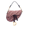 Dior Mini Oblique Canvas Saddle Bag Secondhand