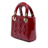 Dior Mini Patent Cannage Lady Dior Secondhand