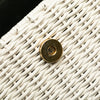 Ferragamo Straw Gancini Handbag Secondhand