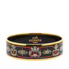 Hermès Wide Horse Enamel Bangle 65 Secondhand