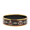Hermès Wide Horse Enamel Bangle 65 Secondhand