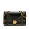 Dior Studded Calfskin Diorama Wallet on Chain Secondhand