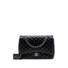 Secondhand Chanel Maxi Classic Patent Double Flap