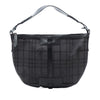 Secondhand Burberry Haymarket Check Coated Canvas Hobo