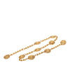 Chanel Gold Plated Equestrian Medallion Chain Belt Secondhand