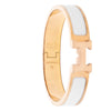 Secondhand Hermès Narrow Enamel Clic H Bracelet PM
