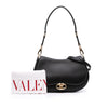 Valentino Medium Leather Ohval Flap Bag Secondhand